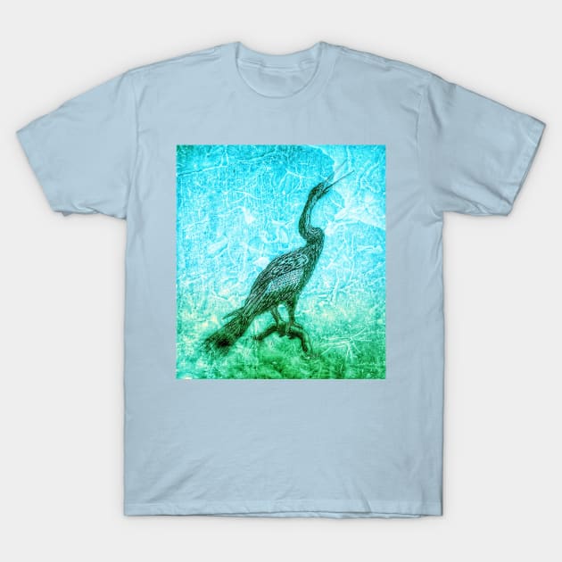 Anhinga Water Bird T-Shirt by Matt Starr Fine Art